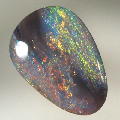 SOLID BLACK OPAL Bright multicolour, colours always showing